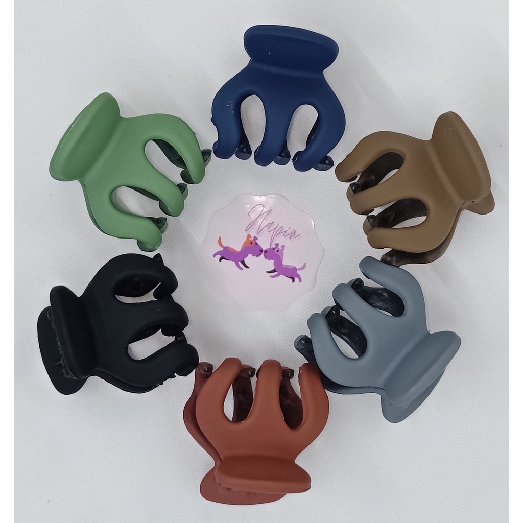 (2PCS)JEPITAN JEDAI DOVE 3CM KECIL/MINI ORIGINAL,JEDAI JEPIT DOFF 3CM MINI/KECIL ORIGINAL,AKSESORIS 