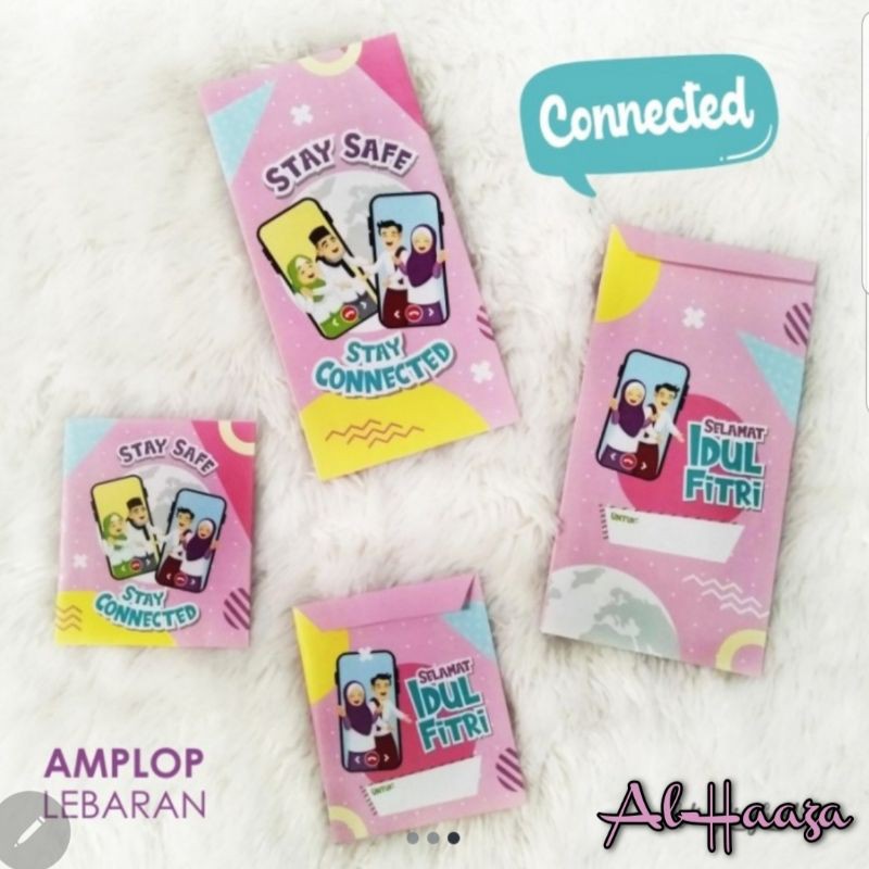 

amplop Lebaran edisi Pandemi dengan tema Connected