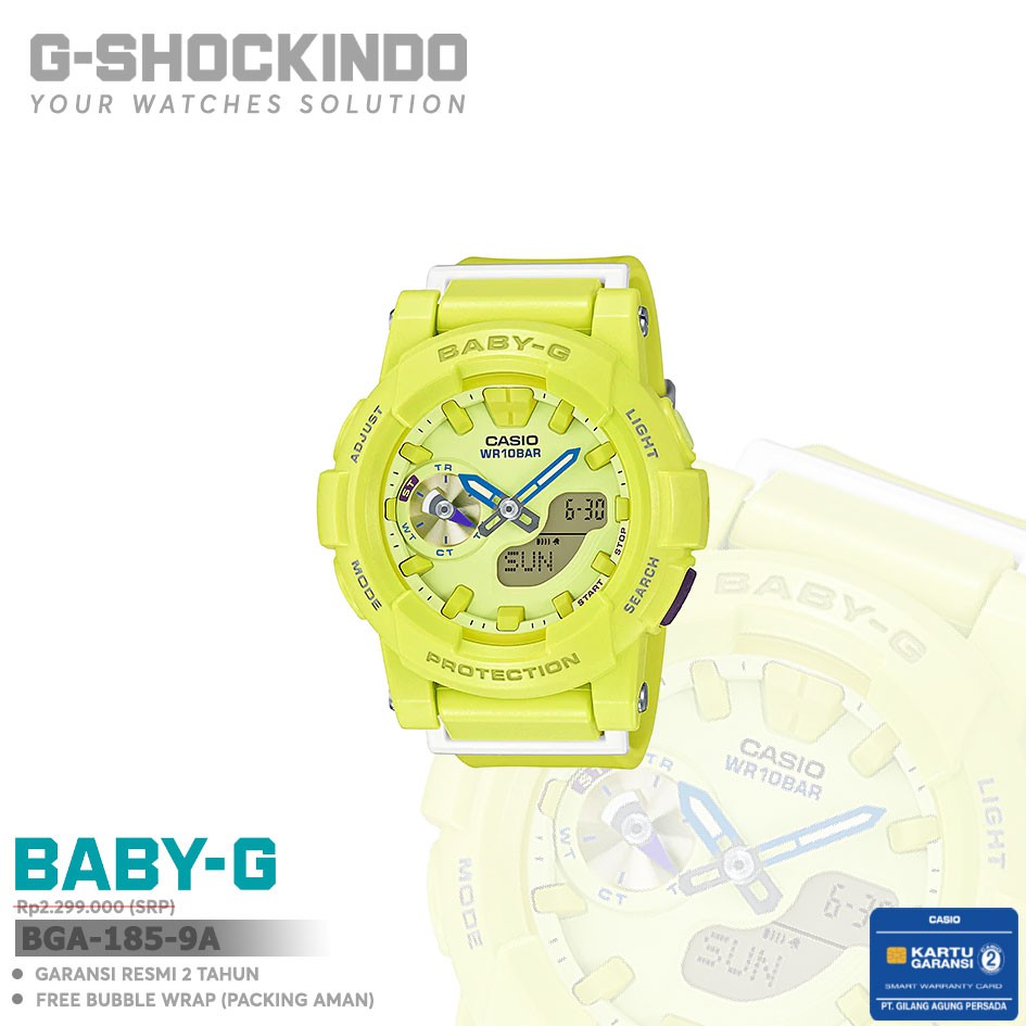 Casio Baby-G BGA-185-9A / BGA-185-9ADR Original