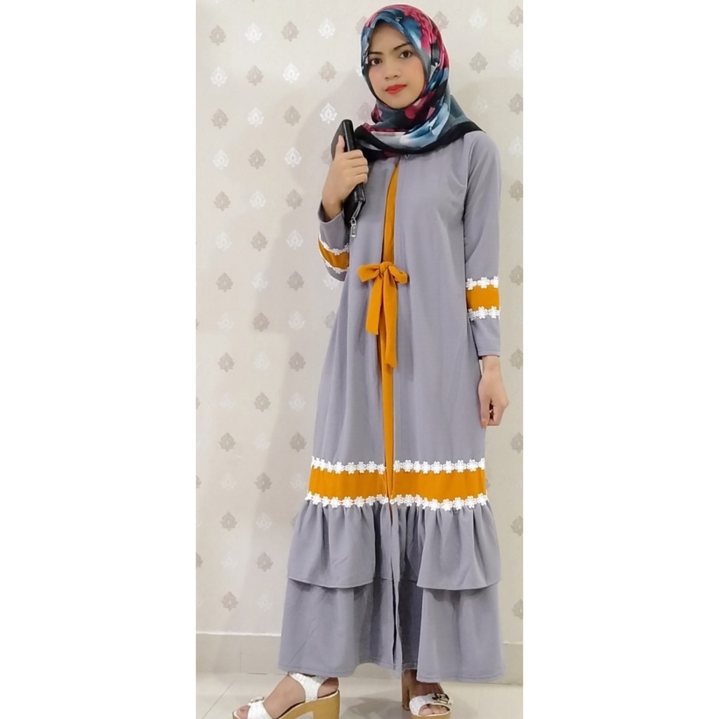 GAMIS RENDA ROMPI TALI SABYAN CARLINA