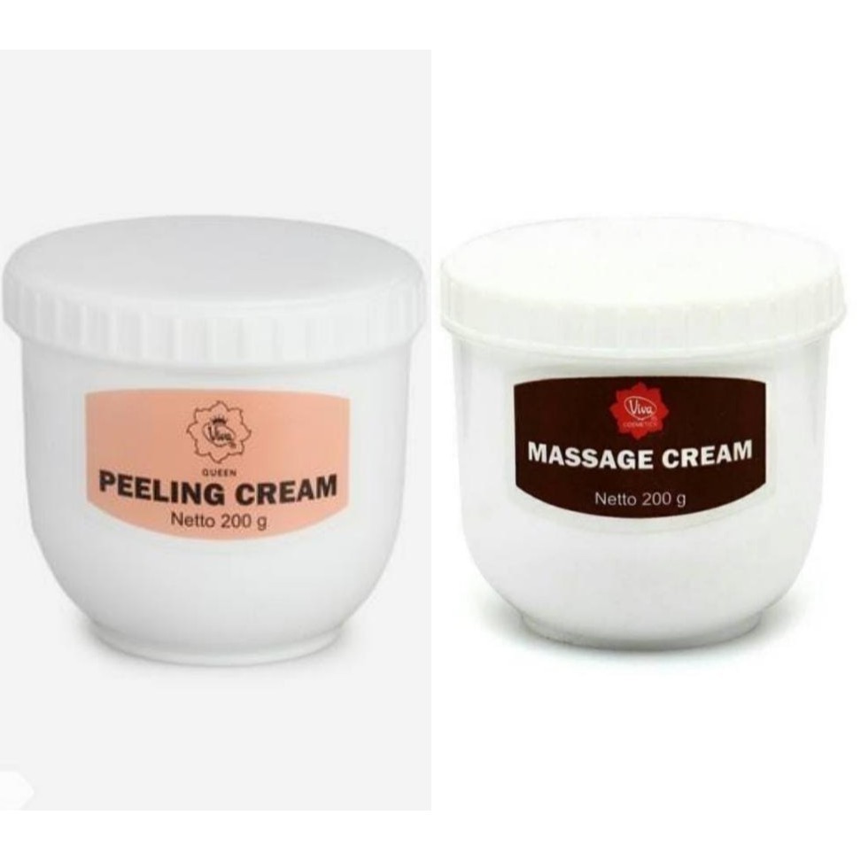 Jual VIVA PEELING CREAM & MASSAGE CREAM 200g Shopee Indonesia