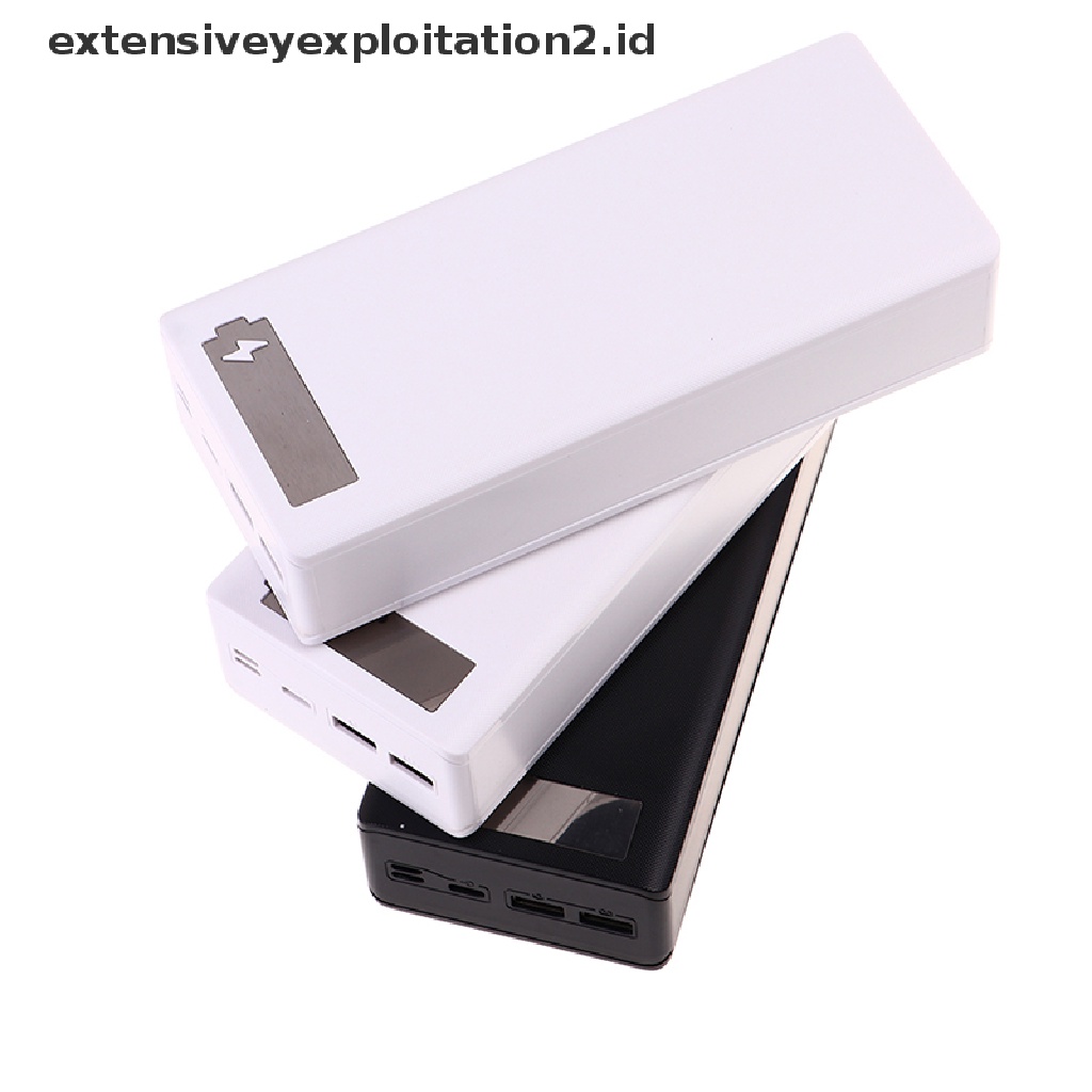 Id Casing Power Bank USB 16x18650 Fast Charging Tanpa Solder