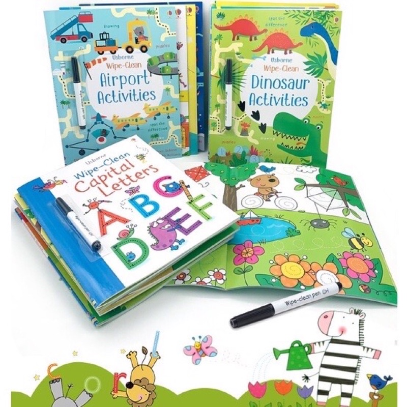 

Usborne Wipe-Clean Book