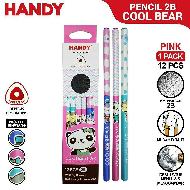 

pensil handy H-2016 isi 12