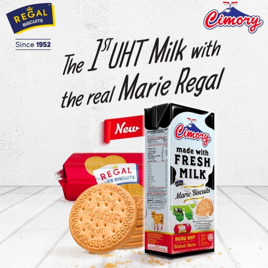 Jual Cimory Fresh Milk Marie Biscuit Regal Ml Shopee Indonesia