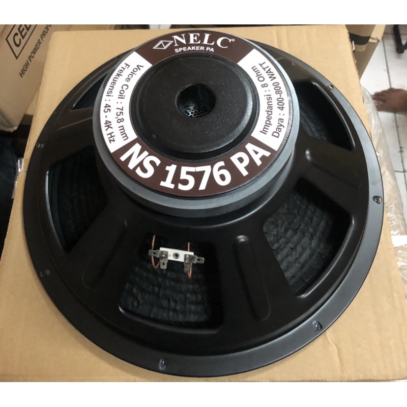 Speaker 15 inc Nelc 1576 PA