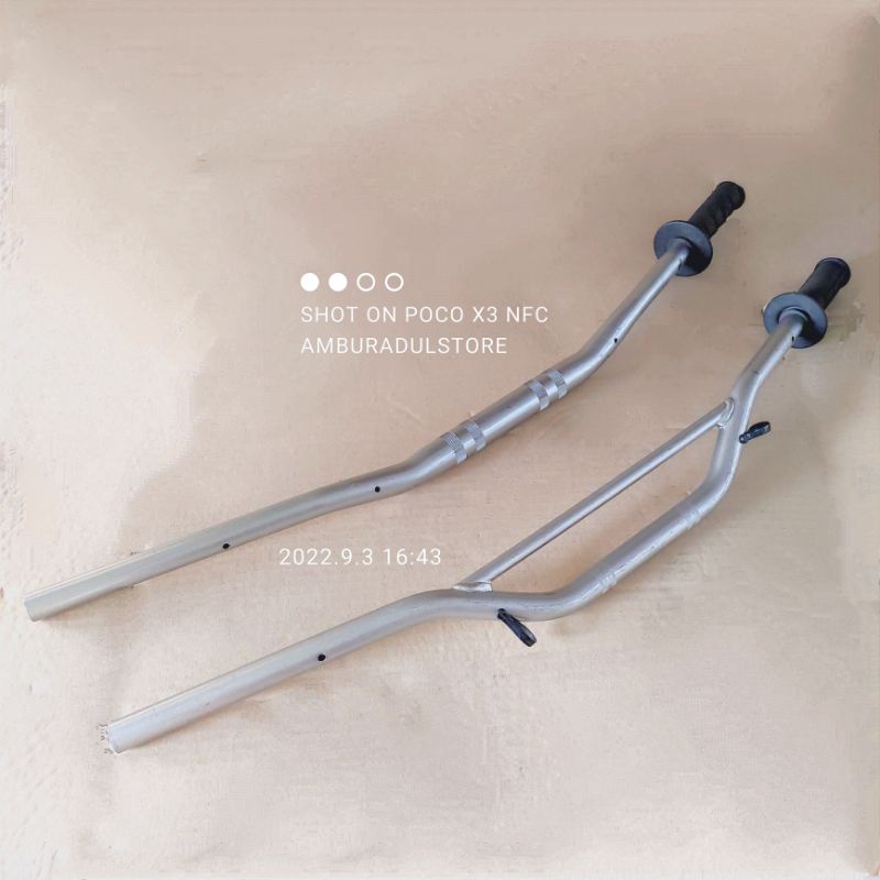 Stang stir kawasaki klx 250 230 bf original lospak stang trail vintage xl 125 DT TS 100 125