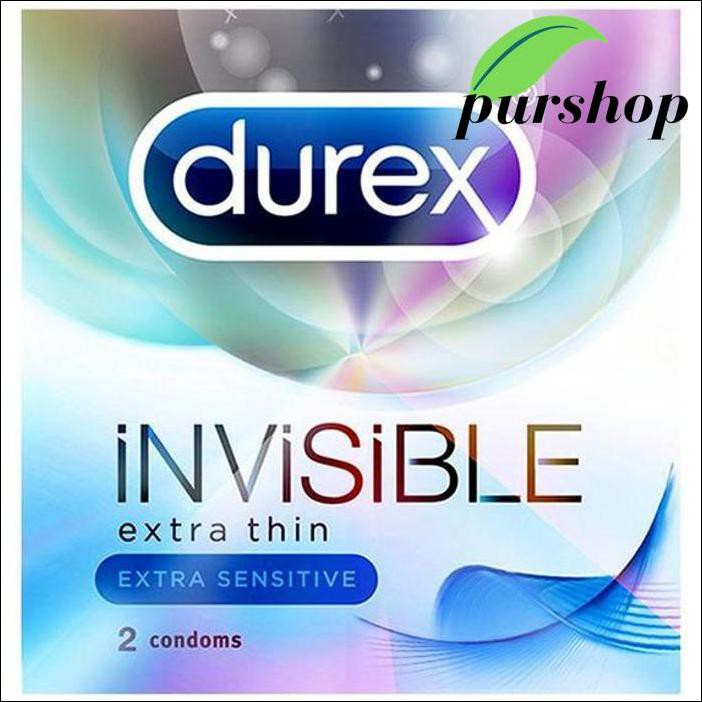 Kondom Durex Invisible Isi 2 Pcs - Kondom Tipis Durex