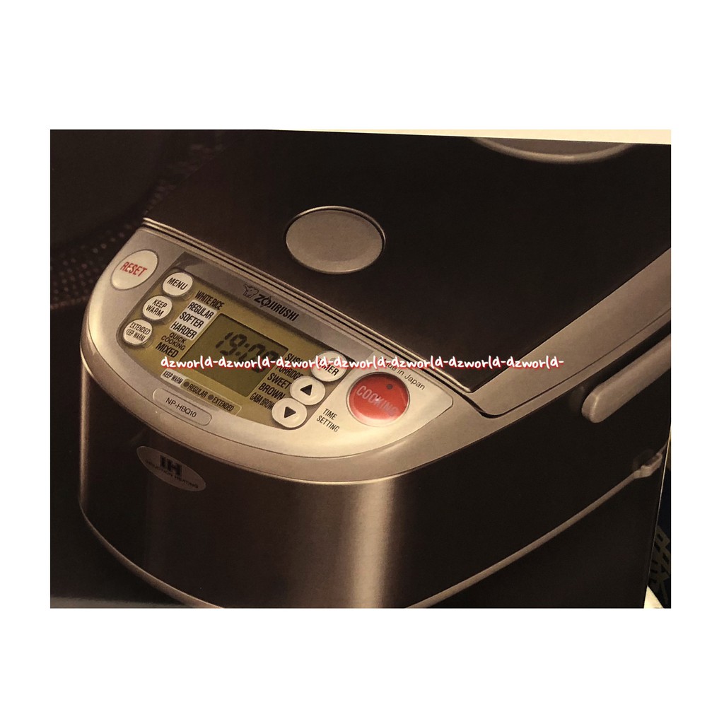 Zojirushi Rice Cooker &amp; Warmer NP -HBQ10 Ricecooker Penanak Nasi