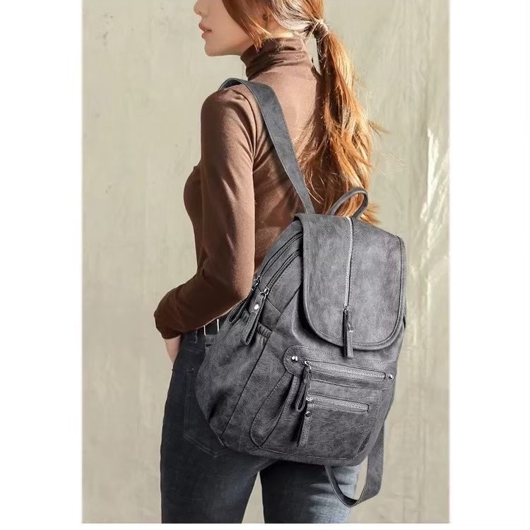 EMORY OBLIQUA CUEMO3320 TAS RANSEL SET 4IN1 WANITA IMPORT BATAM