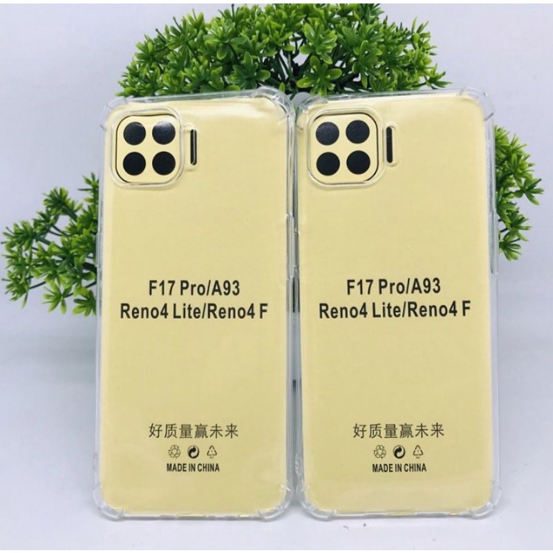 Anti Crack Soft Case Jelly For Oppo Reno 4F / Reno 4 Lite / F17 Pro / A93