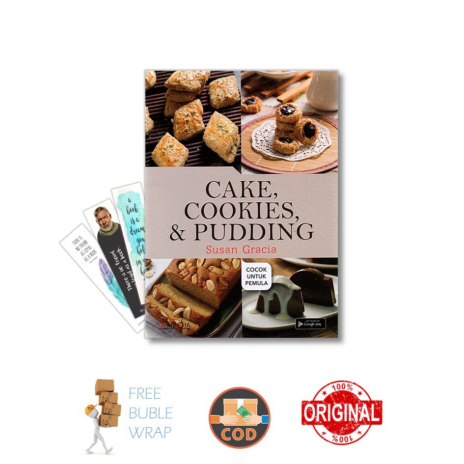 

Buku Cake, Cookies & Pudding (Demedia)