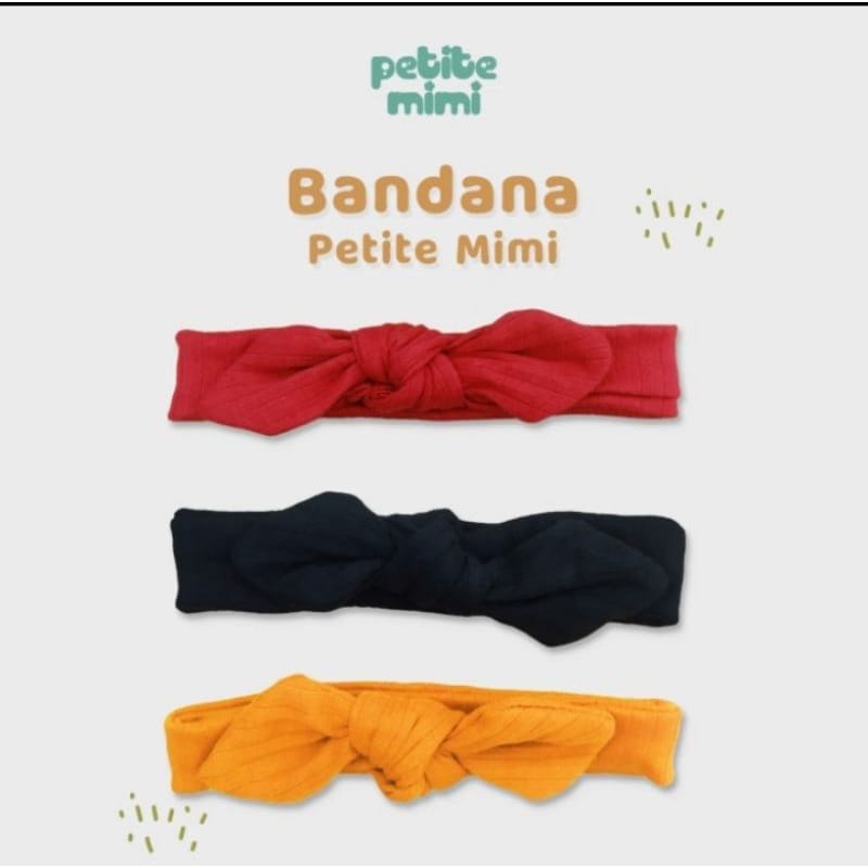 Petite Mimi 0-24m 3in1 Headband Mini - PM-3IN1H Motif Random