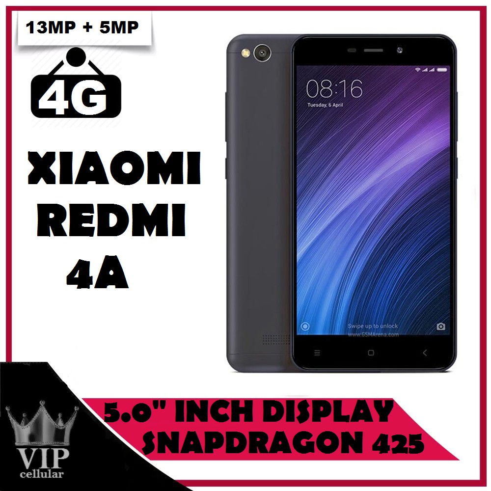 Redmi 4A 16GB HP Xiaomi HP Redmi 4A 32GB 4G | Handphone Mi 4 A 32/16