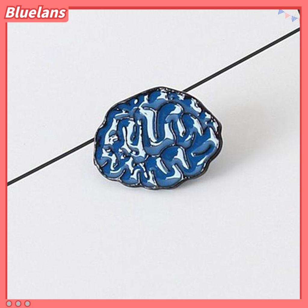 Bluelans Brooch Wear-resistant Multiple Uses Alloy Human Organs Pin Set