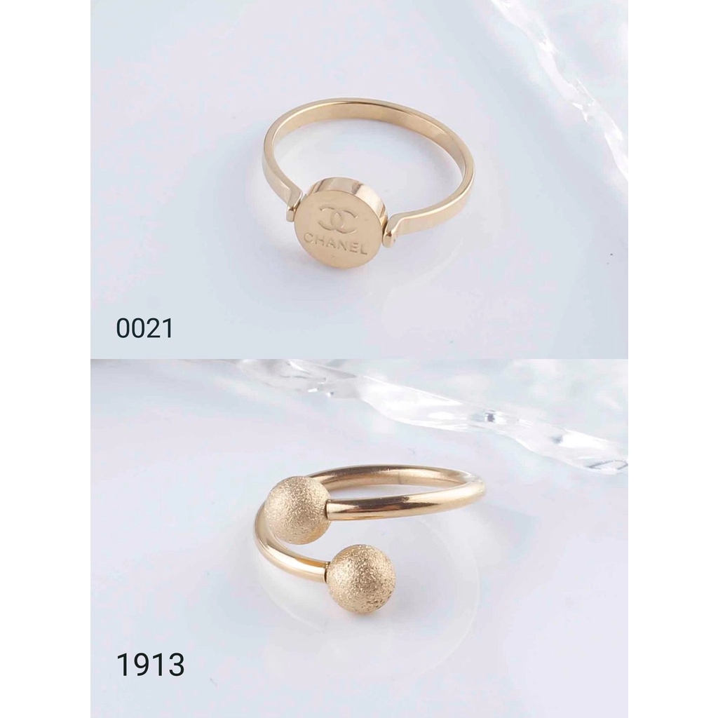 Cincin Titanium Perhiasan Fashion 1913,0021