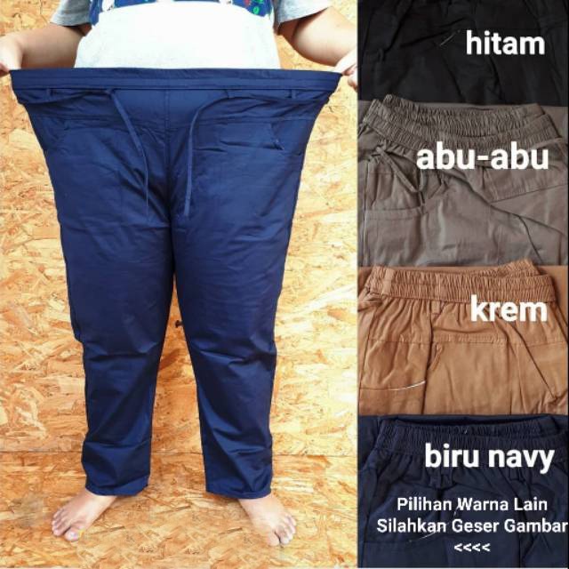 CELANA HAREM KATUN WANITA JUMBO XXL