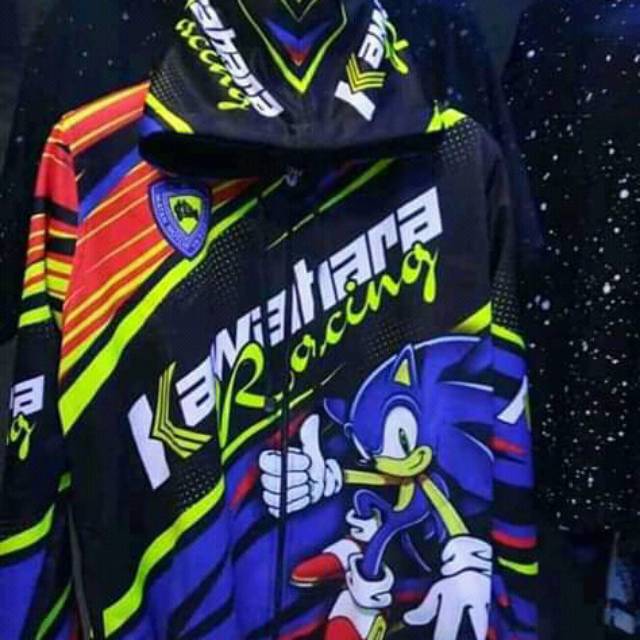 Jaket Racing - Custom Desain - Free Nama dan Nomor Start