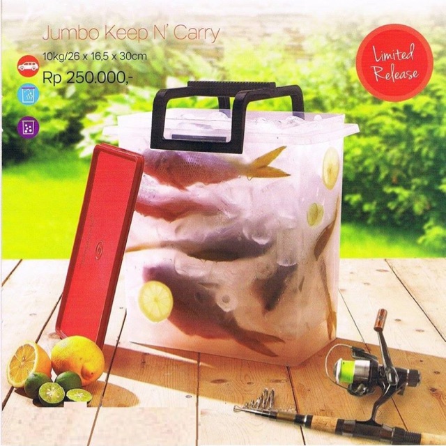 LIMITED  Keep n Carry 10kg (ada free)