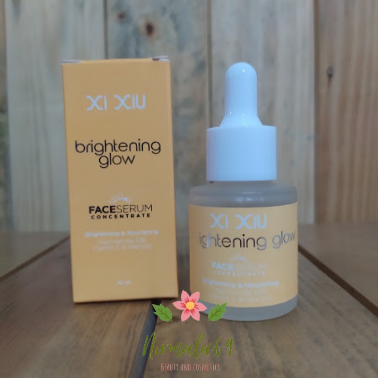 XI XIU brightening glow FACE SERUM CONCENTRATE Brightening & Nourishing Niacinamide 10% Vitamin C & 