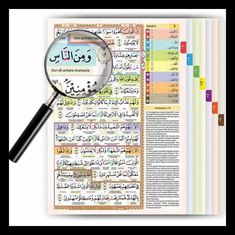 Buku Religi/Buku Spiritual Al-Quran Custom Kids Attaqwa A5 - Alquran Hafalan-Free Tasbih Digital -