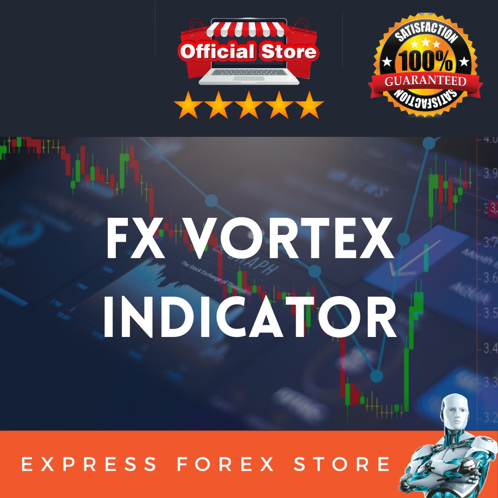 Indikator Forex Trading FX Vortex V2.0 Latest Indicator System + 3 Template +Unlimited(MT4)