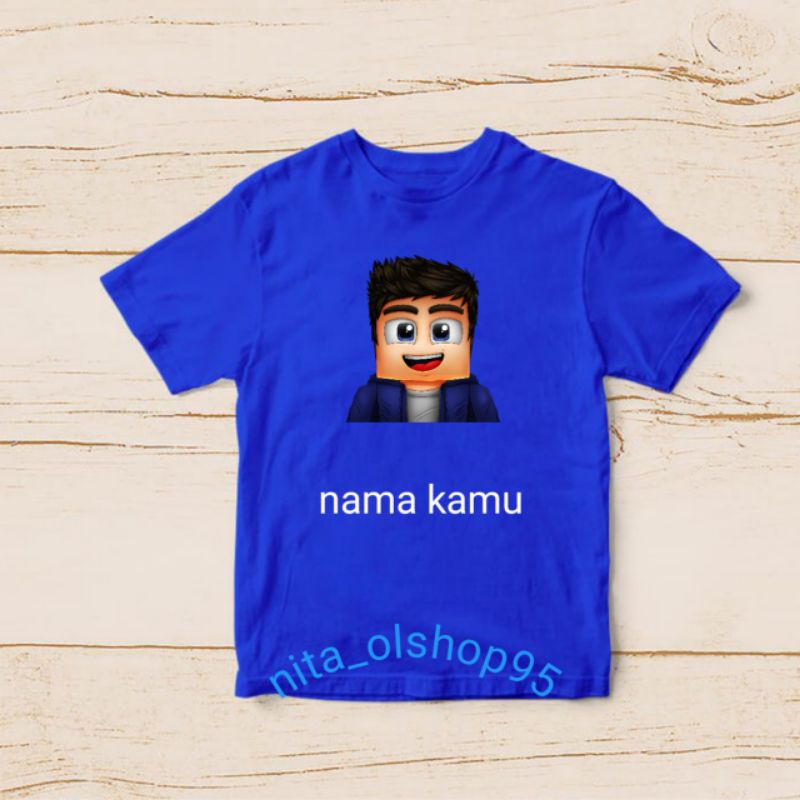 baju roblox minicraft baju anak karakter minecraf