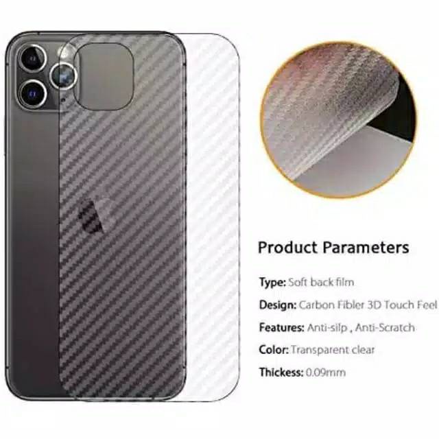 (Checkout Rp.1000) SKIN KARBON ANTI /IPHONE/ 6/6S/7/8/7PLUS/8PLUS/X/XS/XR/11/11PRO/11 PRO MAX/XS MAX/12/12PRO/12 PRO MAX KINGACC