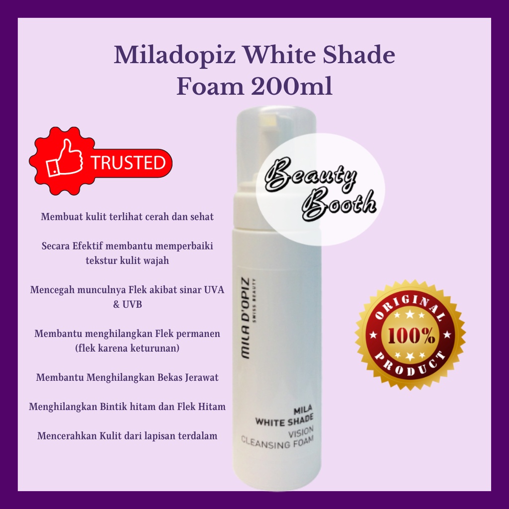 Miladopiz White Shade Foam 200ml