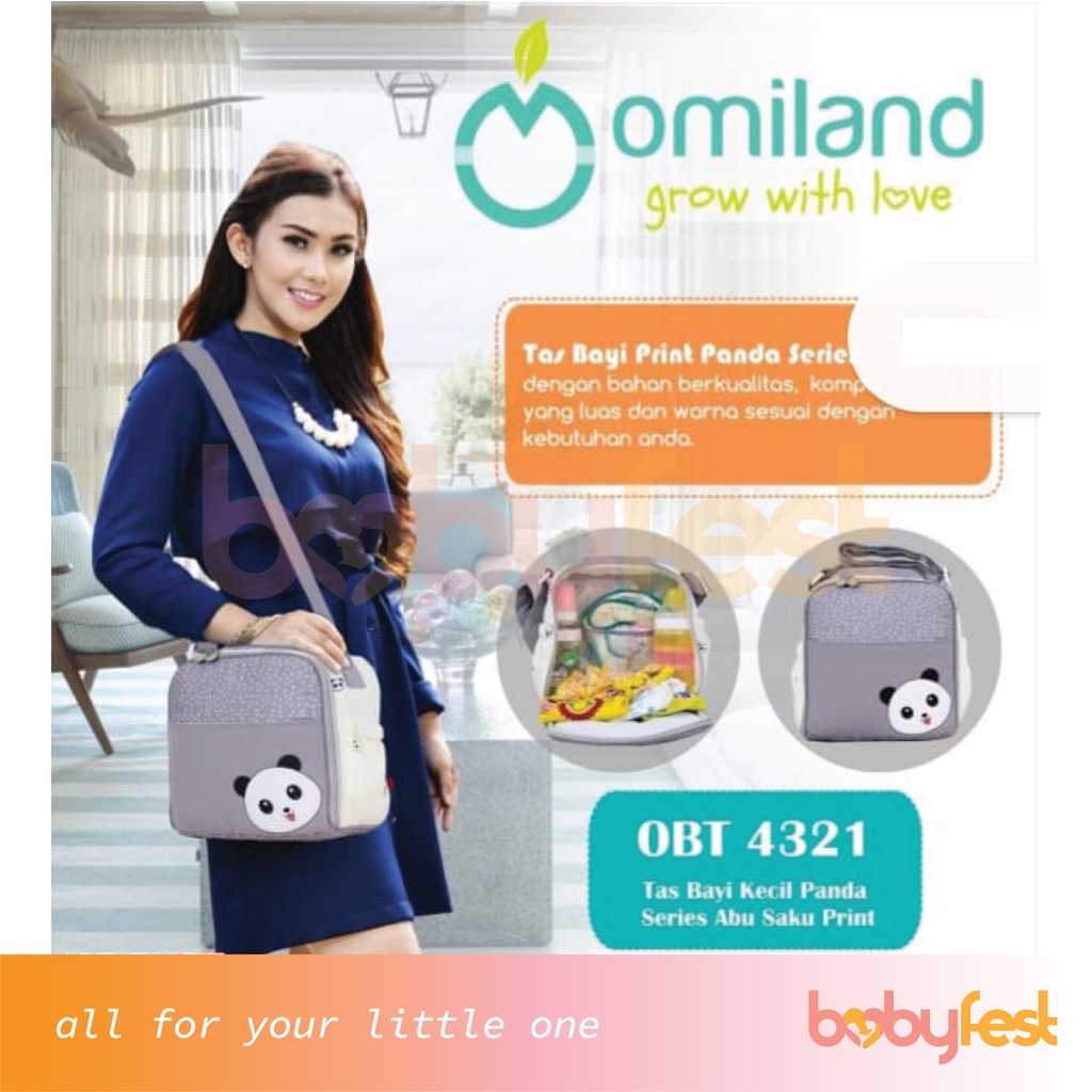 Omiland  Diaper Bag Tas Bayi Panda Series