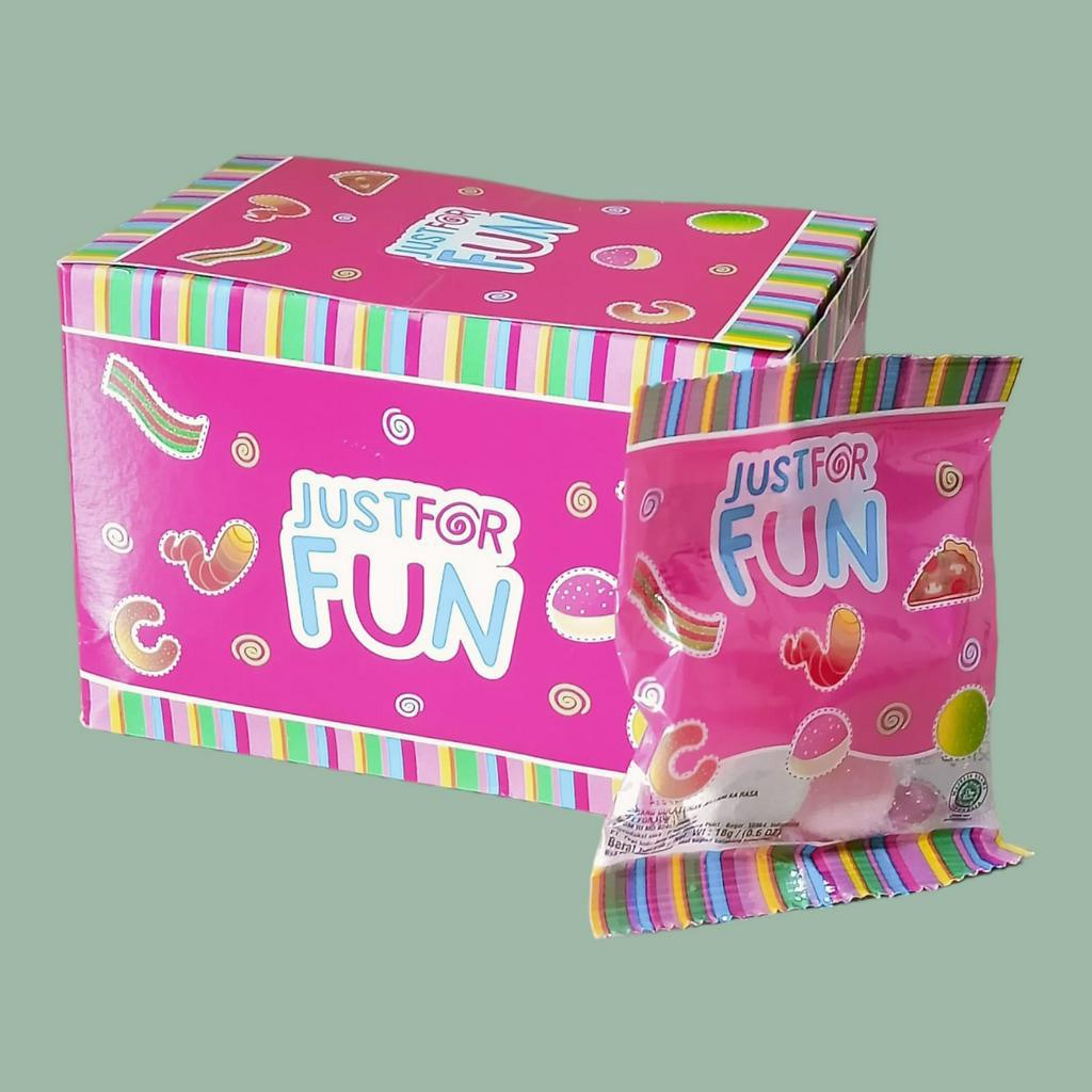 

1 Box - Yupi Just For Fun Jelly Gummy Candy [12 pcs]