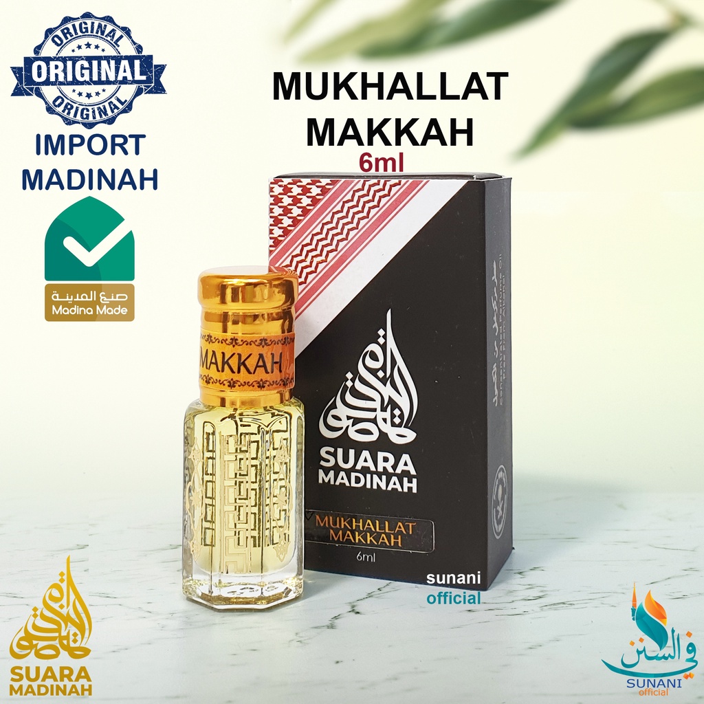 PARFUM MUKHALLAT MAKKAH, IMPORT MADINAH, SUARA MADINAH