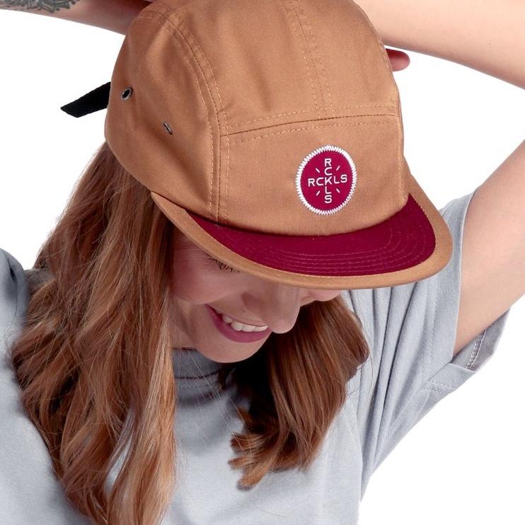 ☁ RCKLS. Topi 5 Panel Distro | Topi Panel | Topi Visor Pendek Ω