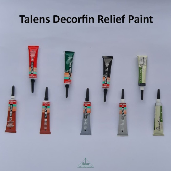 

Talens Decorfin Relief Paint / Decorfin Glass / Relief Paint 20 ML - Colourless