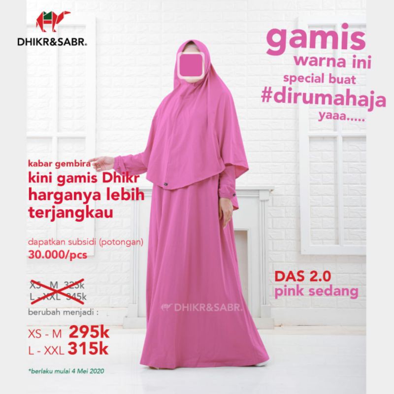 Gamis Syari Dhikr&Sabr 2.0 Series