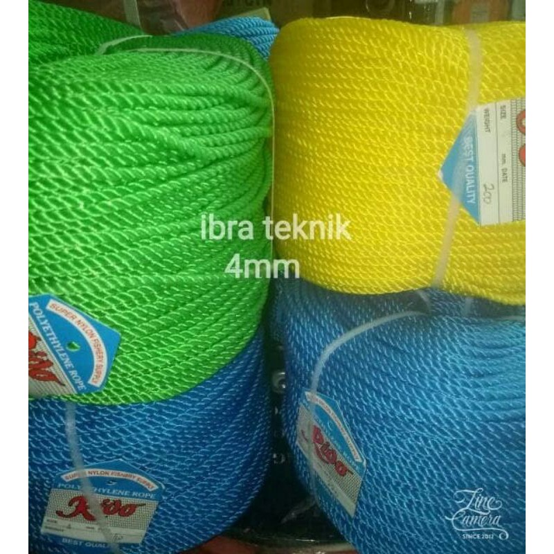 

Tali Tampar Tambang plastik 4mm roll