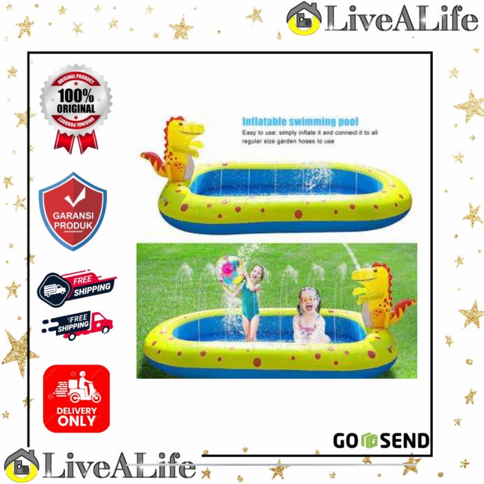 Kolam Renang Angin Wahana Bermain Air Mini Anak