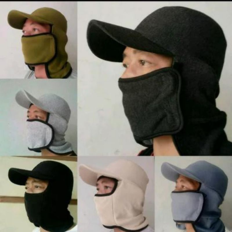 Topi Masker Corona Model Tentara Jepang