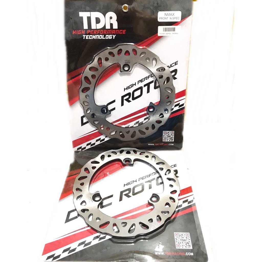 TDR PIRINGAN NMAX NEW-NMAX OLD MERK TDR CAKRAM DISK YAMAHA NMAX 155CC DEPAN DAN BELAKANG