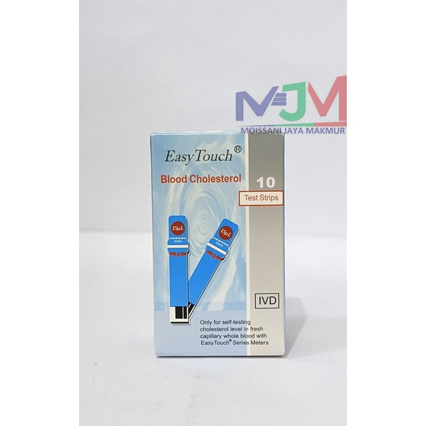Jual Strip Kolesterol Easy Touch/ Stik Kolestrol Easy Touch/ Strip Test