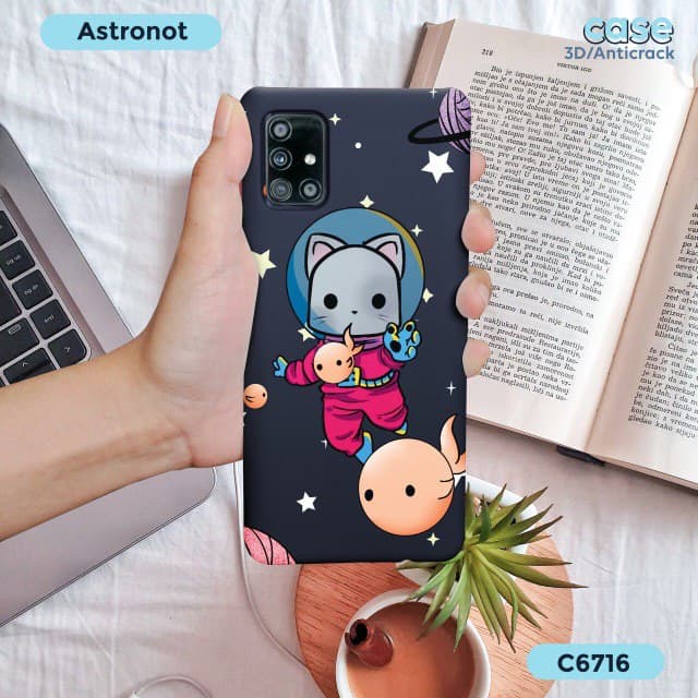 Case Handphone Astronot Custom Premium for All Type Handphone