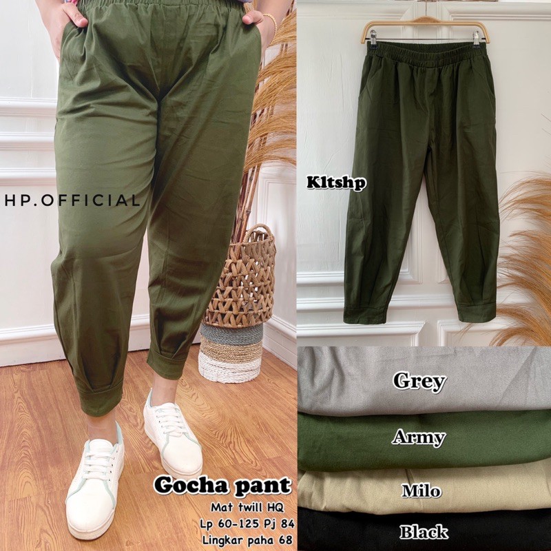 GOCHA PANTS // CELANA WANITA PANJANG