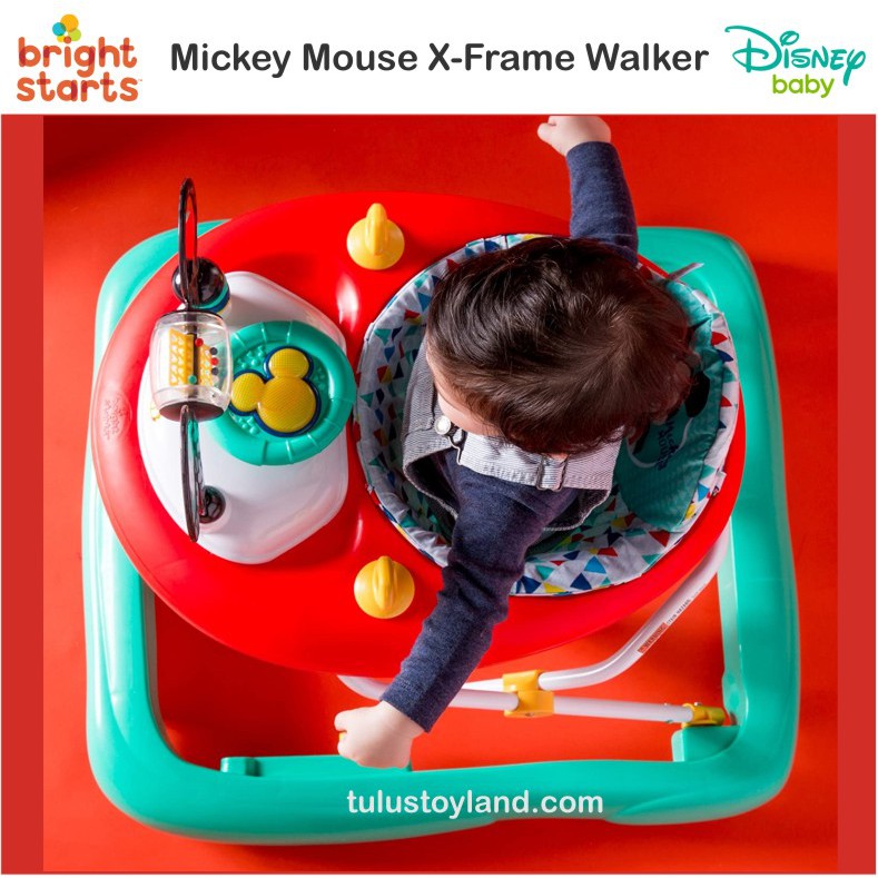 Baby Walker Bright Starts Mickey Mouse X Frame Walker Disney Baby Happy Triangles Activity Station