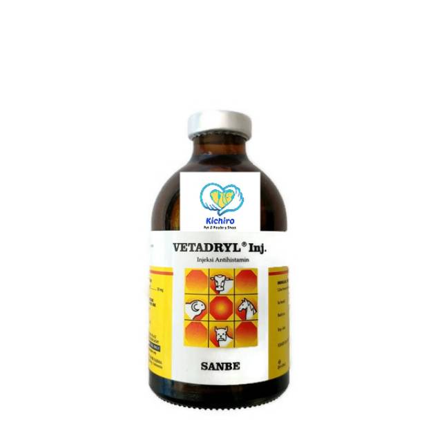 Vetadryl 100 ml Sapi Injeksi Sanbe