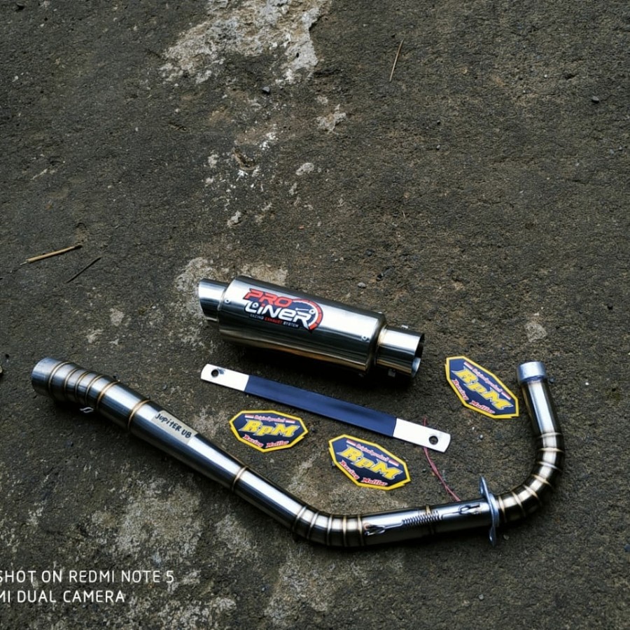 Knalpot Jupiter z - Vega r Road Race - Underbone kualitas bagussss
