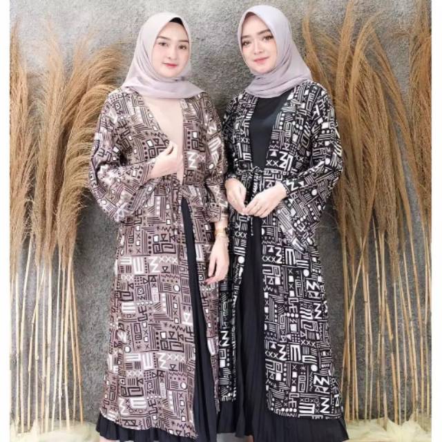 ETNIK LONG CARDI ETHNIC CARDIGAN MOTIF KARDIGAN PANJANG WANITA BKK