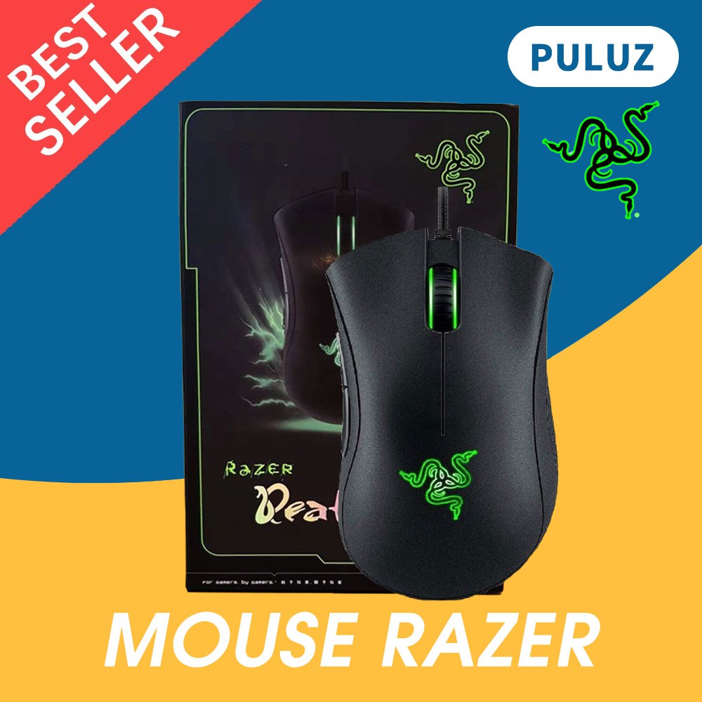 Jual Razer Deathadder Chroma USB LED Warna Optical Mouse Gaming ...