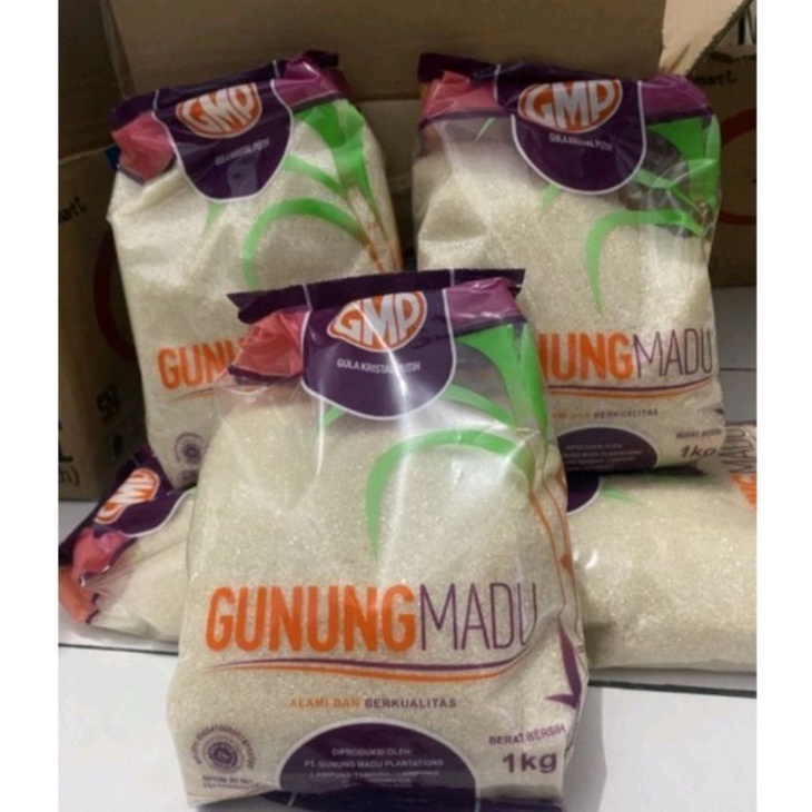 

Gula pasir gmp kemasan 1Kg