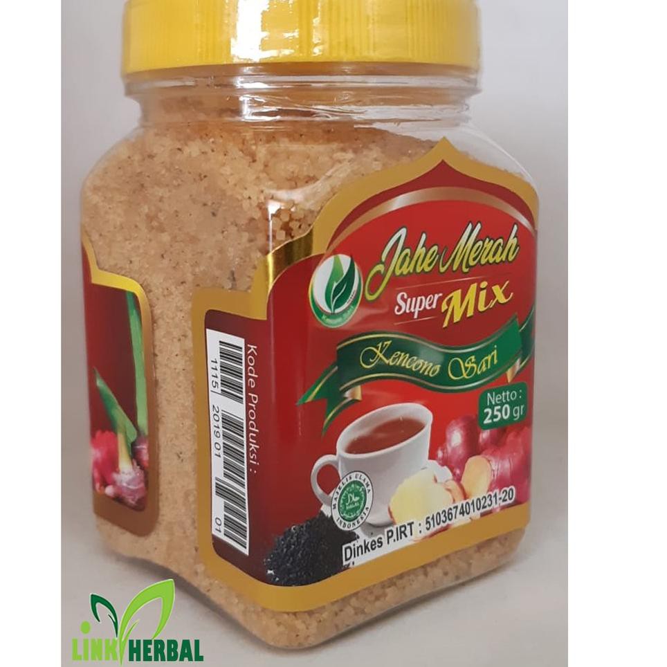 

W7Q Jahe Merah Super MIX Kencono Sari 250 gr ORIGINAL ❈ (Terkini)