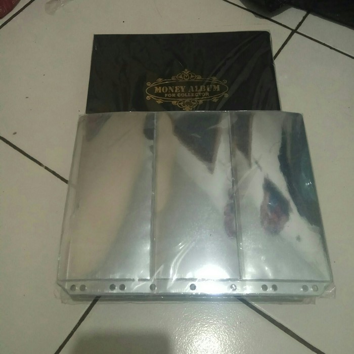 

album uang kertas + Refill bening Limited